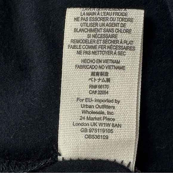 We the Free Jaqueline Black Tunic Mini Dress Women’s Size Small Exposed Back - Picture 7 of 7